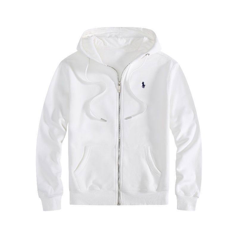 thumbnail for Autumn and winter men's Paul sweatshirt sweatpants Cotton fleece casual jacket cardigan top loose sports suit