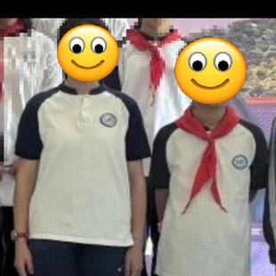 上海市松江四中初级中学校服夏季白色班服短袖T恤春秋长运动裤