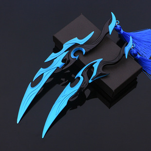 王者武器模型李信一念神魔澜逐归花海双刀套装手办兵器马超神威