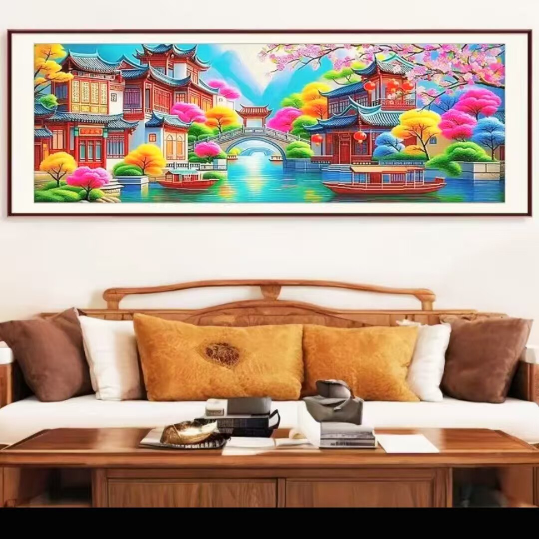 高清打印自带背胶自粘画全屋百搭