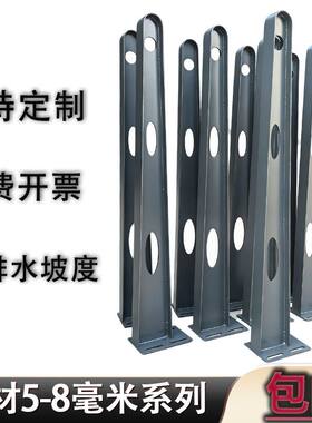 可定做玻璃雨棚钢梁牛腿支架钢结构挑梁满焊重型加厚工字钢支撑架