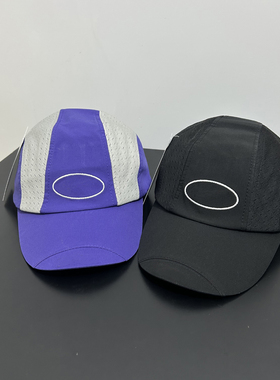 25SS速干透气网眼弯沿帽Running Hat联名弯檐帽棒球帽王嘉尔同款