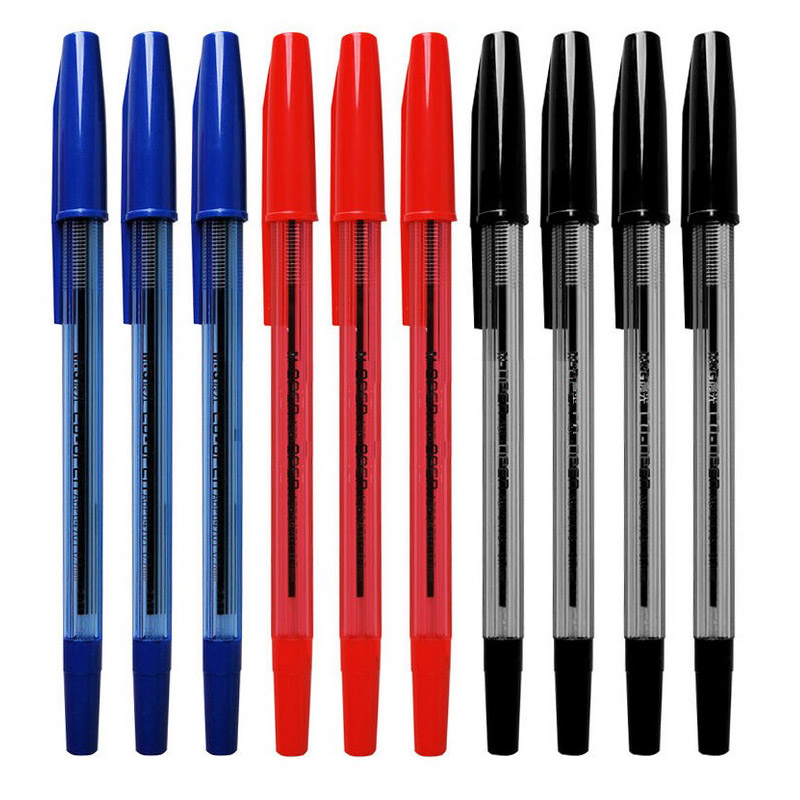 10支包邮晨光文具经典办公原子笔