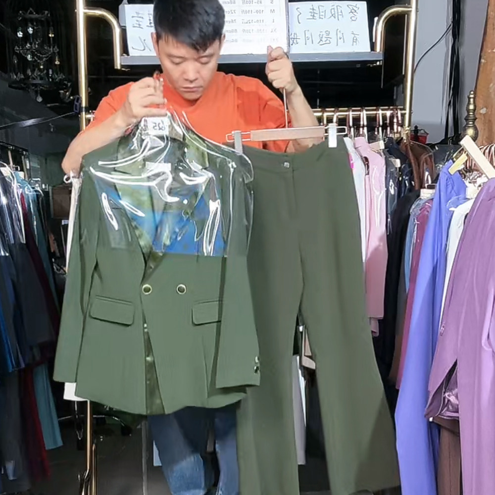 673 高端西服2025春秋款时尚套装