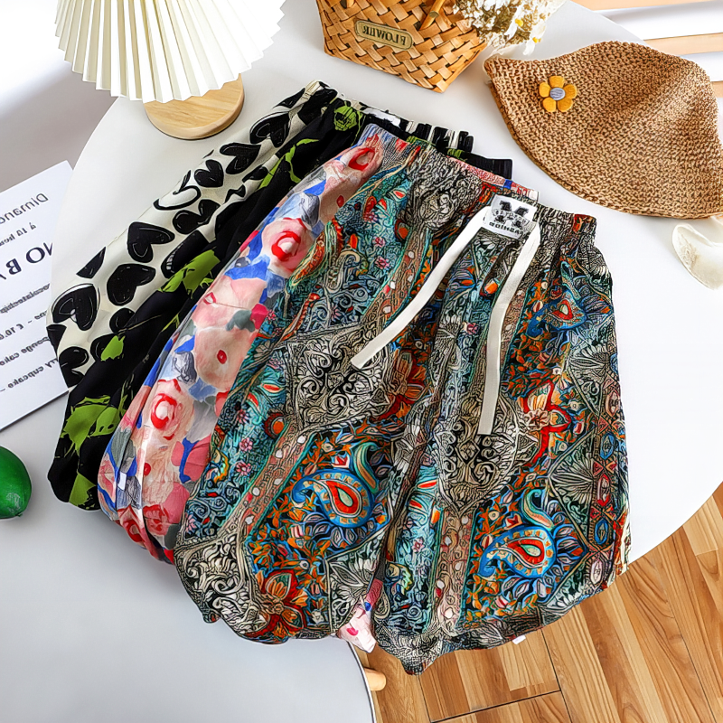 抖抖裤女小童灯笼裤小童夏季宝洋气男女时尚新款265370裤CZ宝2024