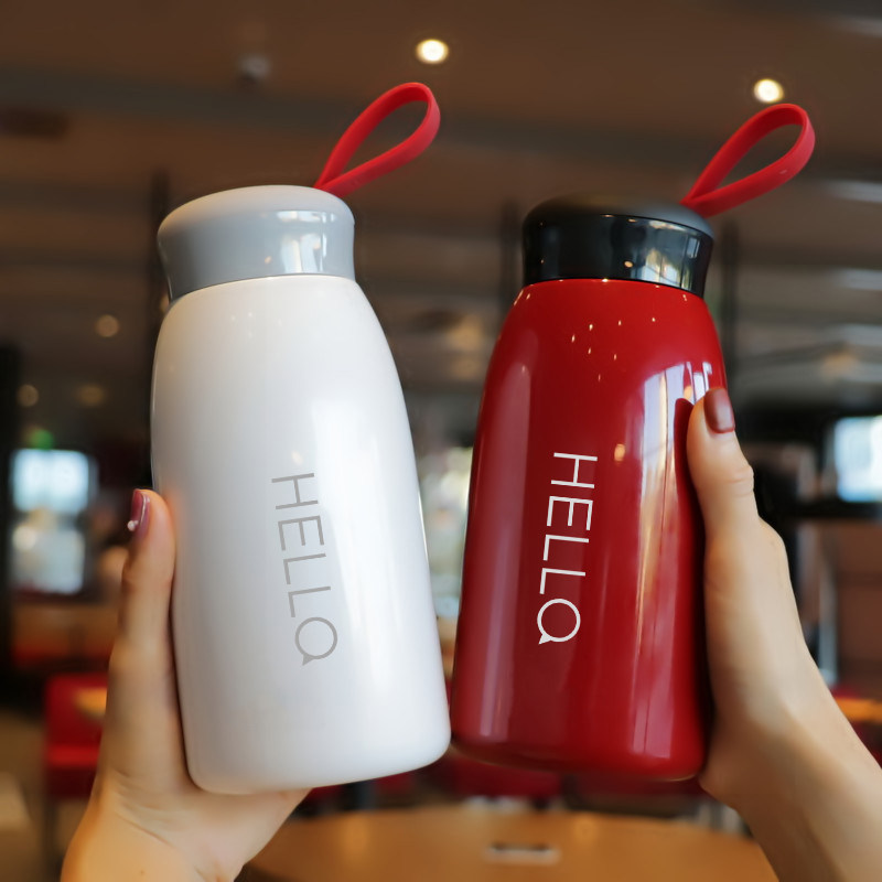 保温杯女简约韩版可爱儿童小学生304不锈钢大容量高颜值大肚水杯