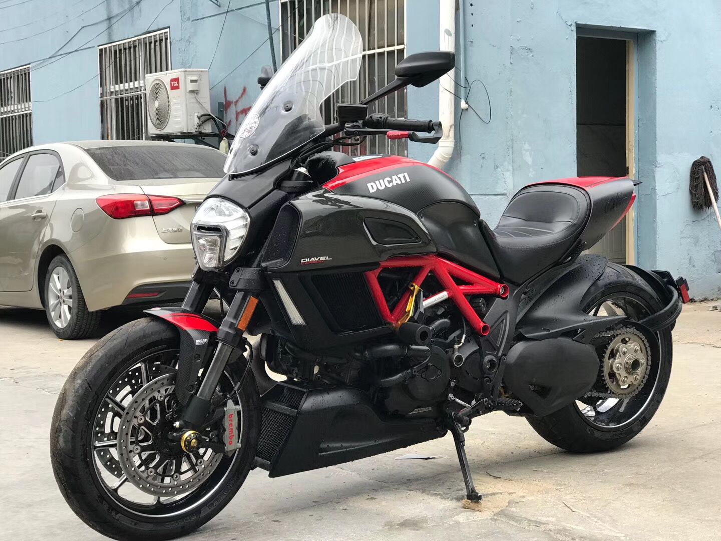 二手进口杜卡迪大魔鬼街车小怪兽899跑车四缸重机车公路赛摩托车|msdalam kategori motosikal/Equipment/Fitting, motosikal - dari Buy2taobao.com untuk memberikan perkhidmatan ejen Taobao profesional membeli