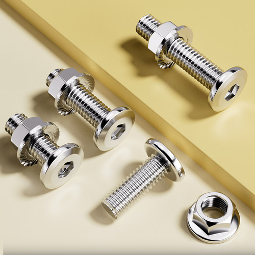 大包装304不锈钢倒边螺母套装