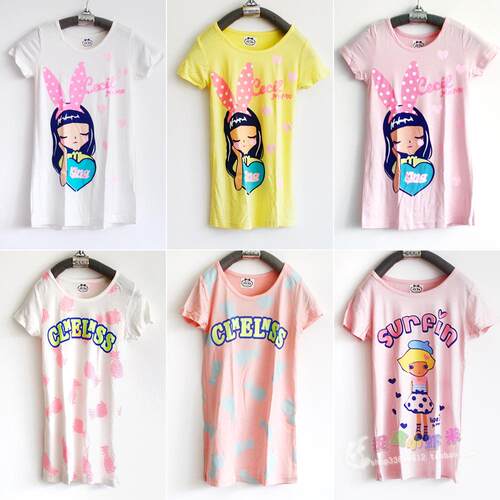 瑁恩瑁爱童装女孩竹纤维清凉睡裙