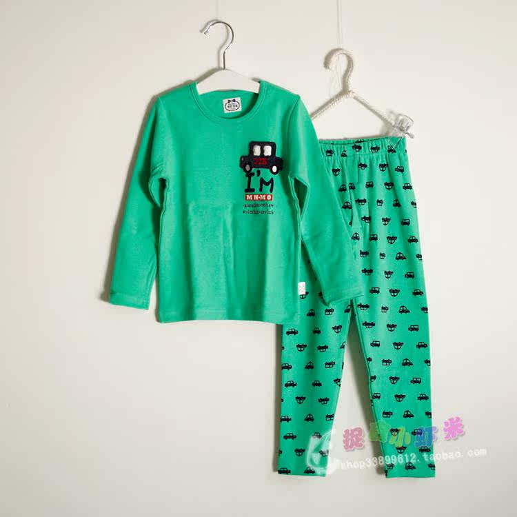 MAO ENMAO LOVE BOY WINTER UNDERWEAR SUIT BOY BABY WARM THERMAL COTTON VELVET AUTUMN CLOTHES AUTUMN PANTS