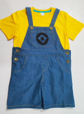 六一儿童节小黄人卡通表演服通用