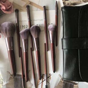 Brush, foundation, face blush, 11 pieces, for beginners, full set