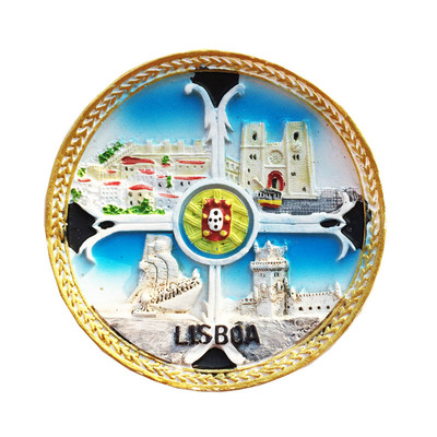 葡萄牙里斯本地标景点旅游冰箱贴