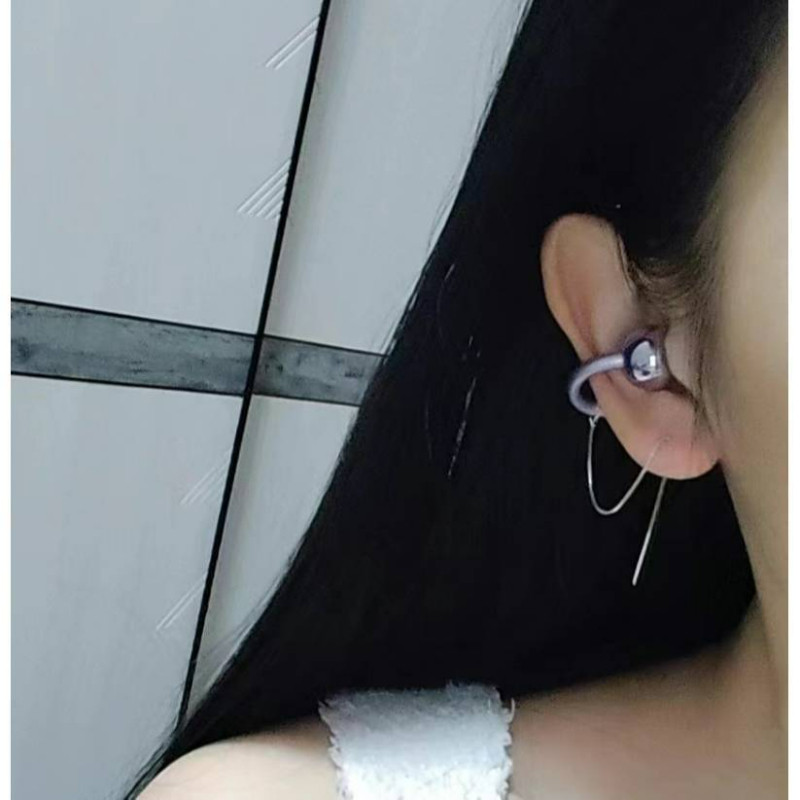 适用华为FreeClip耳夹耳机防丢链耳线蓝牙耳机防掉配饰百搭经典
