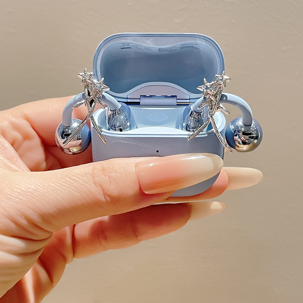 适用于freeclip2耳机钻扣双星曳铃耳夹扣diy小众高级感耳饰配饰