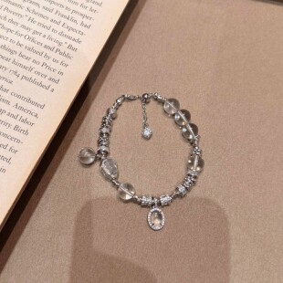 龙心同款爆闪盘缠手链精致清冷感手链饰品个性百搭时尚秋冬饰品女