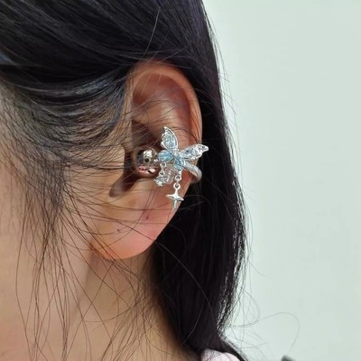 【蝶舞星晶】适用FreeClip1/2代耳夹式耳机钻扣精美时尚蓝牙配饰