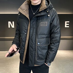 1404-93286--p150--2025休闲宽松青少年百搭 防风 保暖羽绒服图片