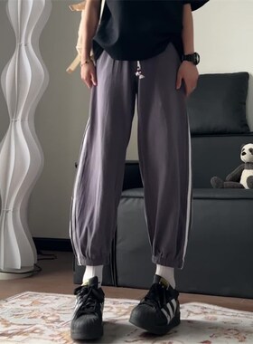 男女1404-1-DK26-p35腿裤子棉麻长裤 运动裤休闲裤潮