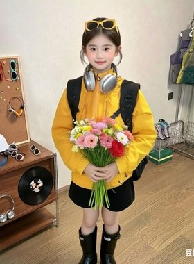 休闲男女装新品精 品港风c冲锋衣多巴胺穿1406-7880-p45