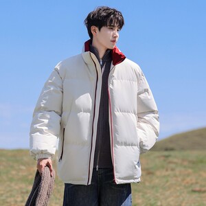 1404-2-99910-p65--2025 休闲 宽松 平铺 青少年 百搭 夹克 棉衣图片