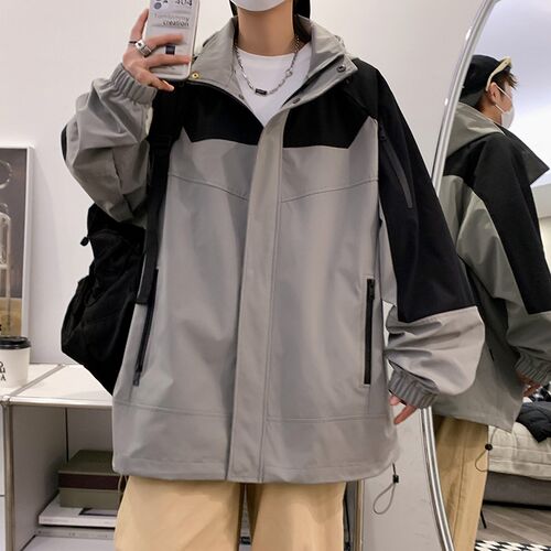 1404-1-9331-p65高品质棒球服冲锋衣潮时尚简外套无影墙休闲