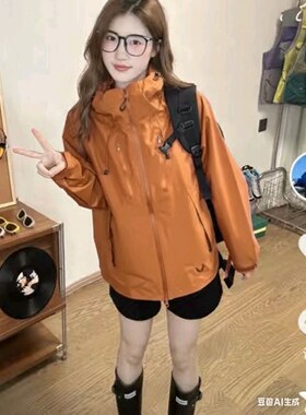 休闲男女装新品精品港风c冲锋衣 多巴胺穿1406-7880-p45