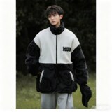 男女加厚棉服港风棉休闲外套羊羔毛1404-1-9177-P85，男装棉衣，星座1404-3