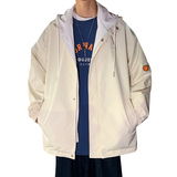 1404-2-S222-P60男女假两件百搭新款港风夹克男生款外套休闲大码，男装夹克，星座1404-3