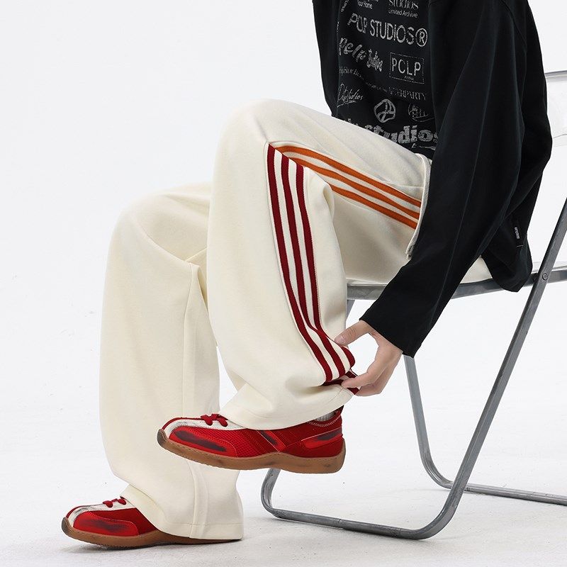 男女腿裤子1404-3-99737-P39长裤休闲裤运动裤子直筒裤子潮，女装休闲裤，星座1404-3