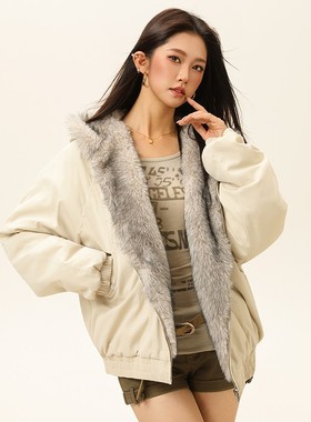 1404-2-999980-p92--2025 休闲  宽松平铺 青少年 百搭 夹克 棉衣