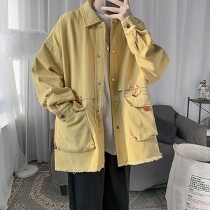 1404-3-S607-P65港风夹克牛仔外套高品质做工精细3，男装工装外套，星座1404-3