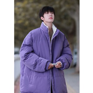 男女加厚棉衣两面穿冬季男9073-P65美式机能风户外登山服