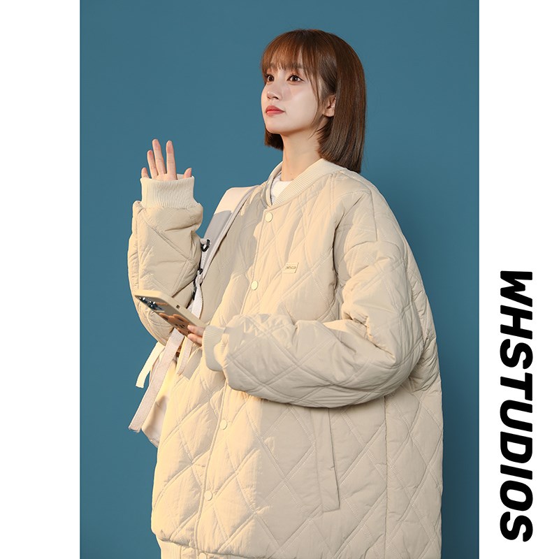 男女中性风棉服加厚 棉衣 棉外套1404-1-9362-P85