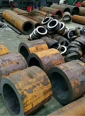 20#45号无缝钢管精密管厚壁薄壁大小口径钢管空心管切割零售加工