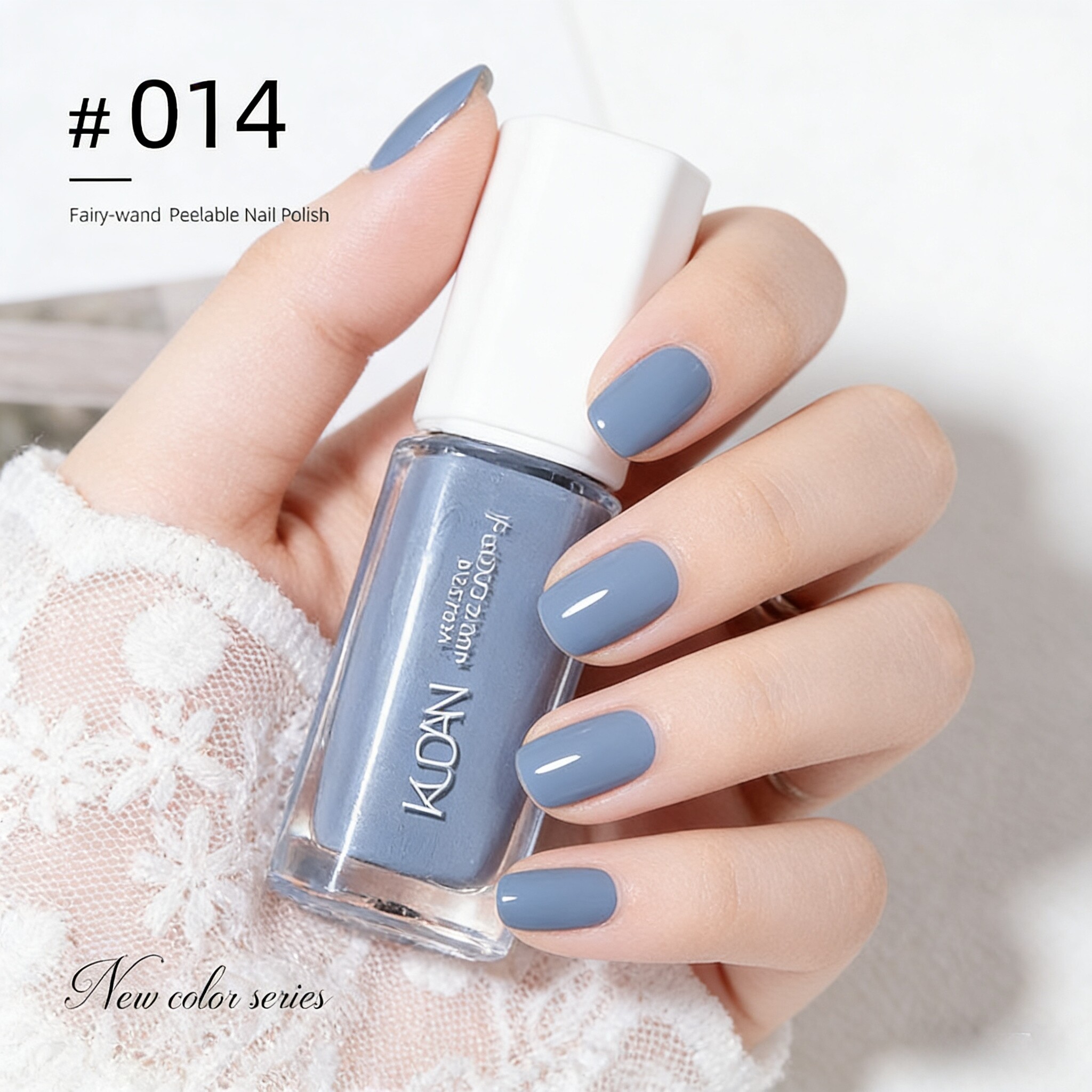 水性免烤持久美甲油顯白可撕拉免烤持久学生快乾甲油nail polish