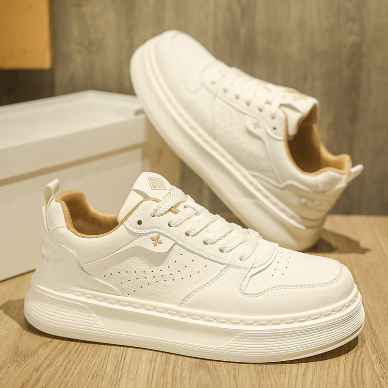 鞋子男鞋2026新款冬休闲板鞋男款高级感轻便软底西装欧洲站小白鞋