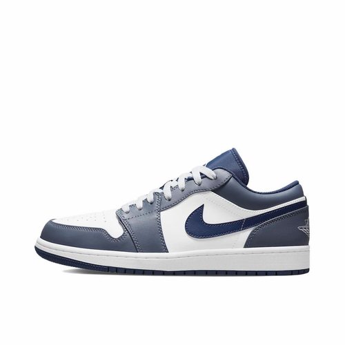 耐克Air Jordan 1 Low AJ1海军蓝低帮复古篮球鞋553558-414YD仓