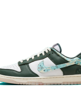 Nike耐克Dunk Low复古绿色低帮减震潮流板鞋HF5693-141 南阳仓