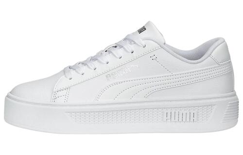 PUMA Smash Platform V3 低帮 板鞋 女款 白银390758-01