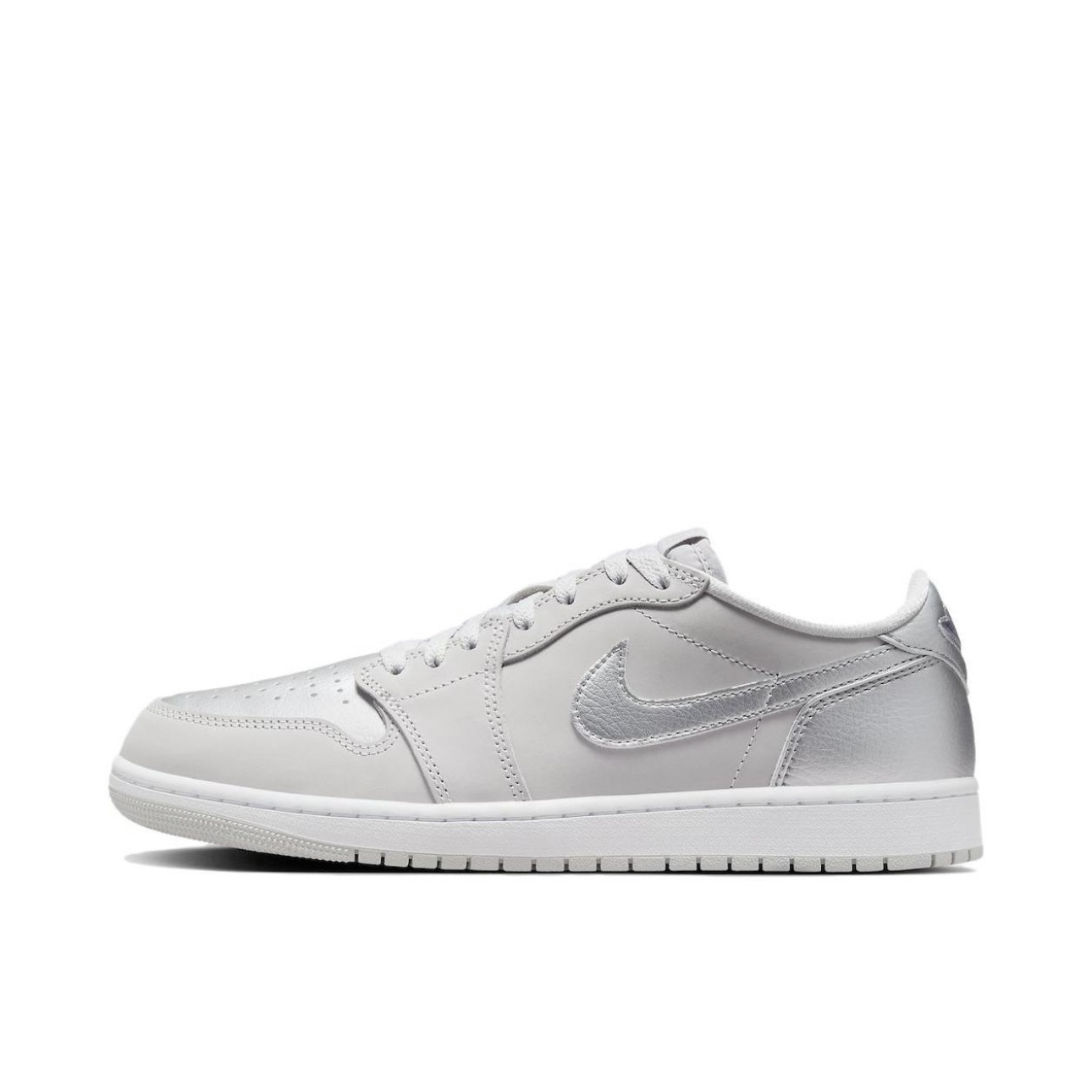 Air Jordan 1 Low 低帮 复古篮球鞋 银灰 CZ0790-002 广东浩少仓