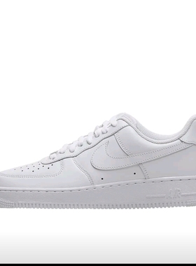 耐克Nike Air Force 1纯白空军一号低帮板鞋DD8959-100博隆w