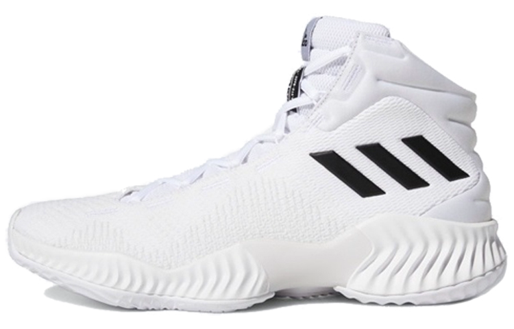adidas Pro Bounce 2018 中帮实战篮米白 国内版#送礼推荐 FW5745图片