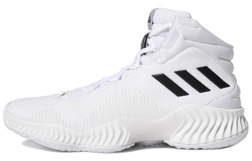 adidas Pro Bounce 2018 中帮实战篮米白 国内版#送礼推荐 FW5745