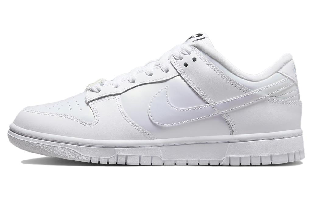 Nike Dunk SE 合成革皮革板鞋 女款 白色 FD8683-100