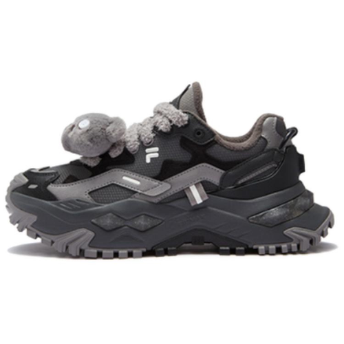 FILA FUSION斐乐潮牌 BIANCO WE 海盗熊 百搭抓绒T12W441007FFT