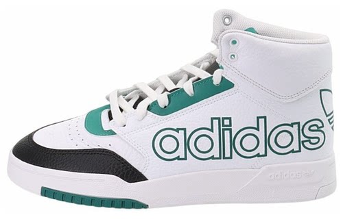 adidas originals Drop Step 织物合成革头层牛皮 板鞋FZ0226