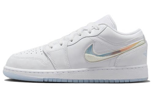JORDAN Air Jordan 1 Low AJ1白色流沙低帮复古篮球鞋FQ9112-100