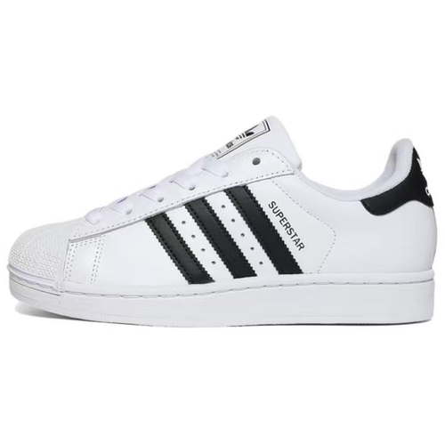 adidas originals Super耐磨透气 低帮 板鞋 男女同款 白色JH9976