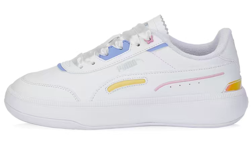 PUMA Tori Pixie 休闲 低帮 板鞋 女款 白蓝色 387611-01
